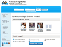 Tablet Screenshot of jenkintownhighschool.com